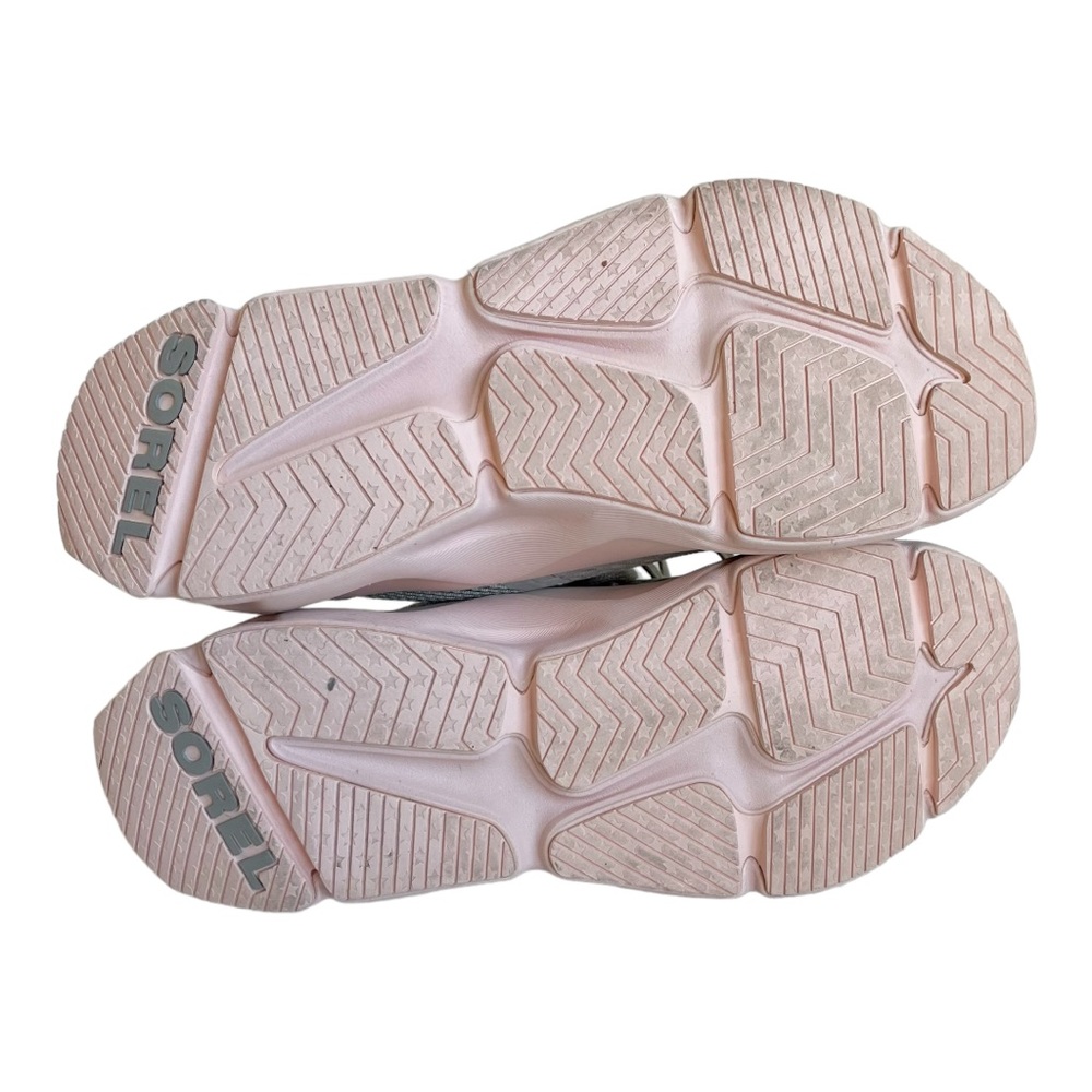 Sorel Gray / Peach Rnegd Mesh Sneaker Gem
